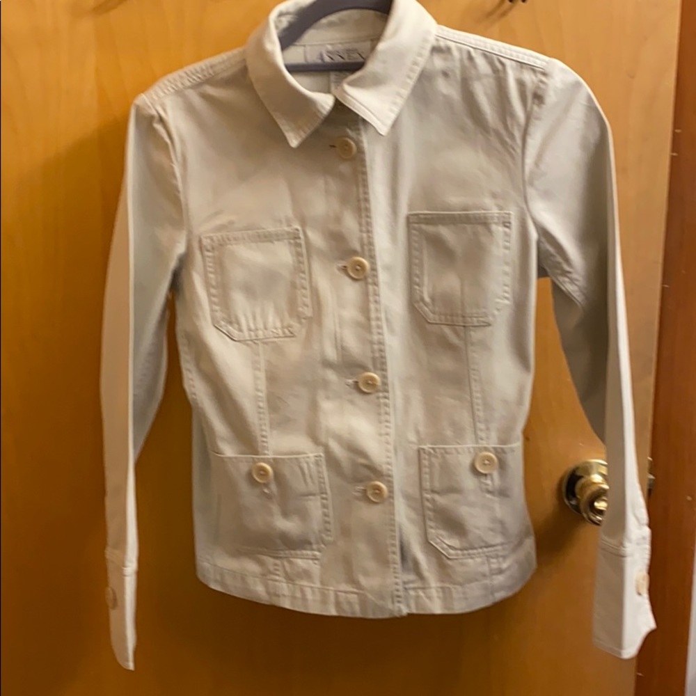 Casual Corner Button Down Jacket Size Petite S